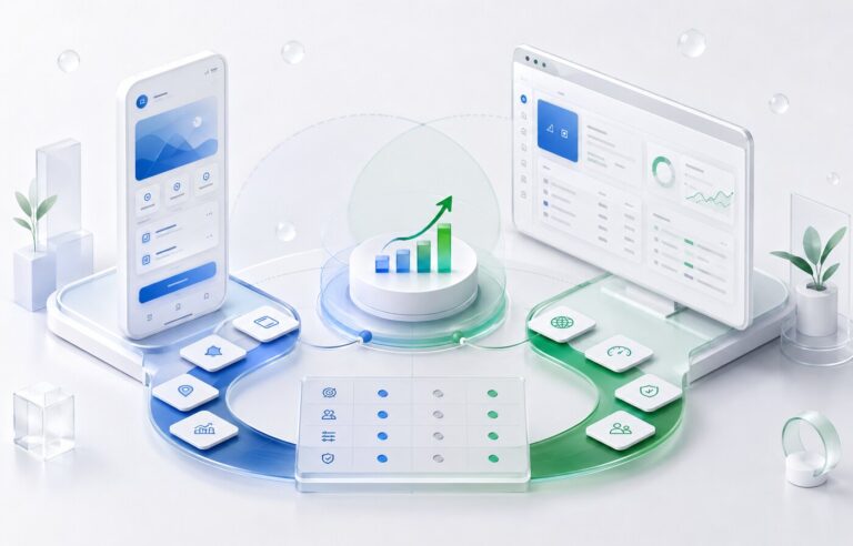 Comparison between a mobile app and progressive web app for an Indian business